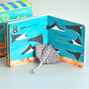 Tara Treasures Book and Finger Puppet Set - Under the Sea 1,2,3