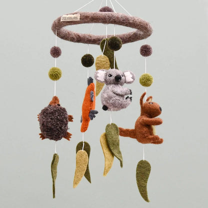 TARA TREASURES | NURSERY COT MOBILE | AUSTRALIAN ANIMALS