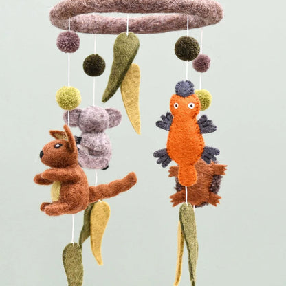 TARA TREASURES | NURSERY COT MOBILE | AUSTRALIAN ANIMALS