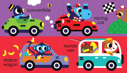 Kids Board Book - Things That Go Beep