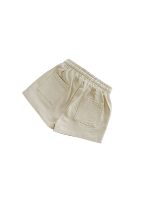 Ziggy Lou Canvas Shorts - Tallow