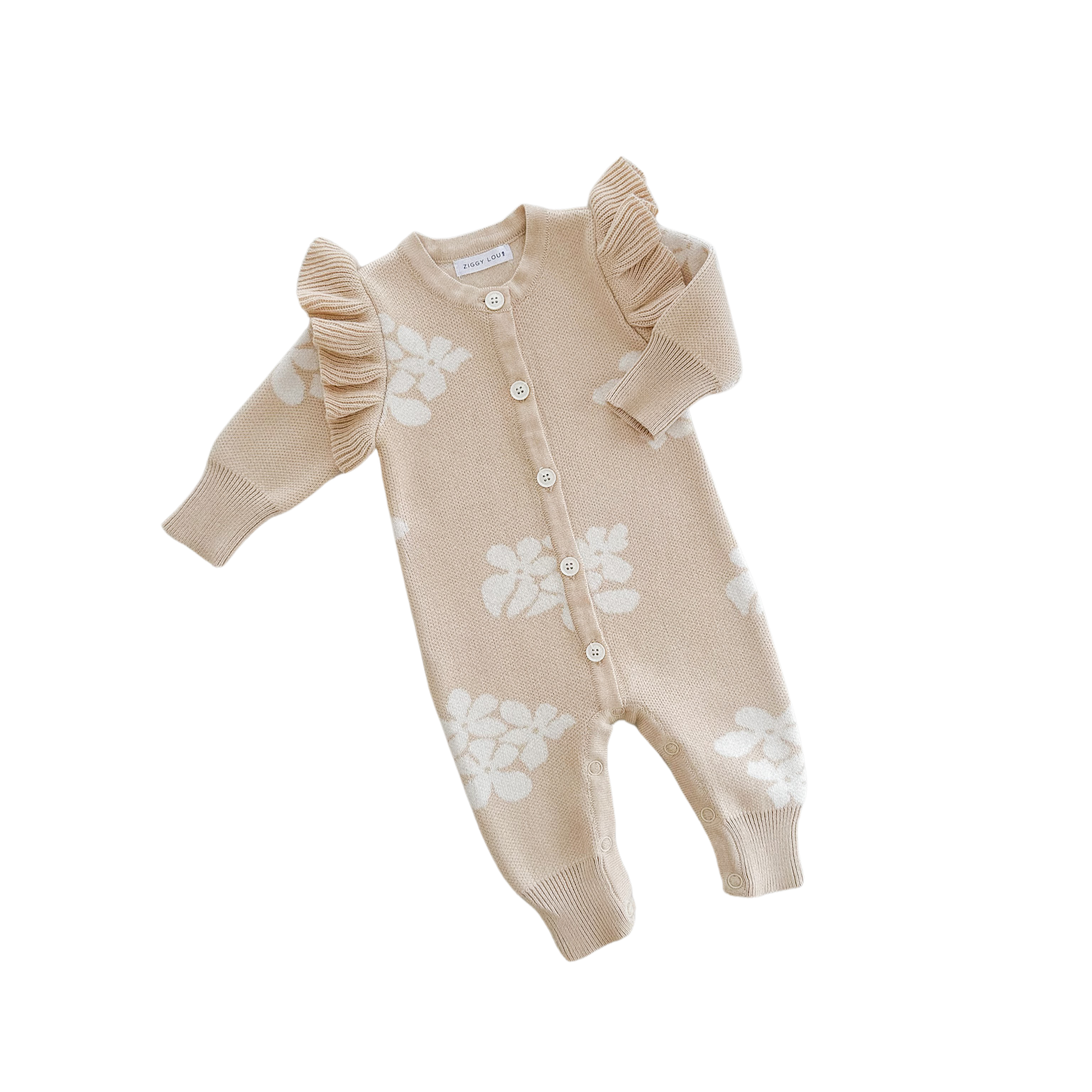 Ziggy Lou Classic Knit Romper - Banksy