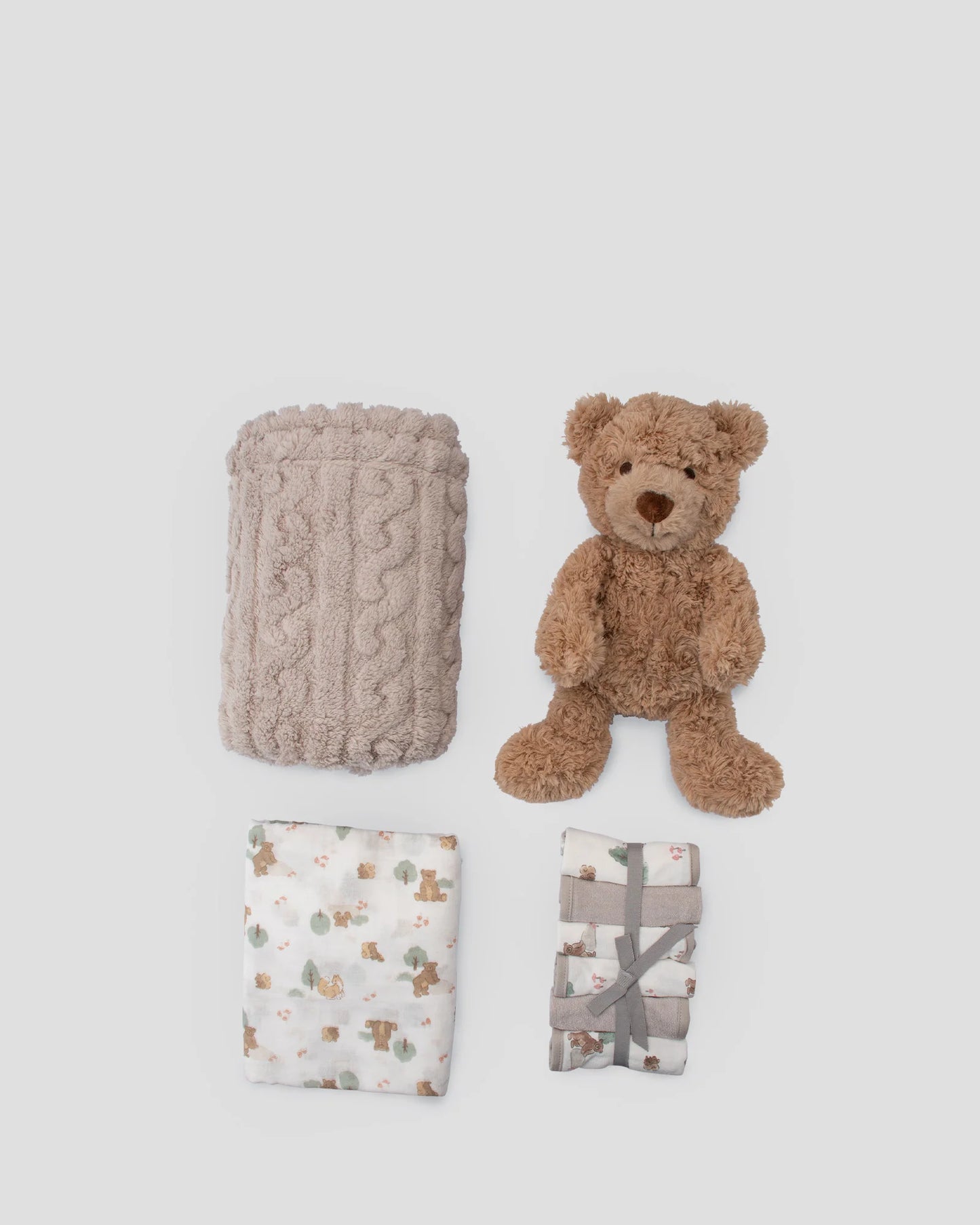 LITTLE LINEN BOXED BABY GIFT SET | WILLOW BEAR