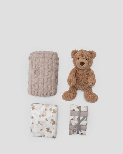 LITTLE LINEN BOXED BABY GIFT SET | WILLOW BEAR