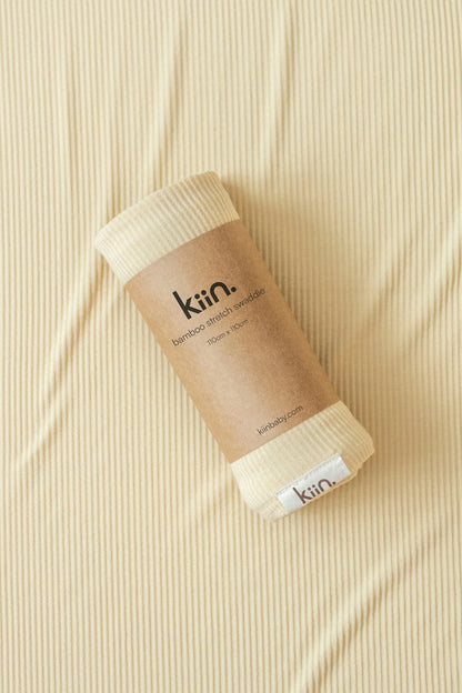 Kiin Bamboo Jersey Stretchy Wrap - Oat