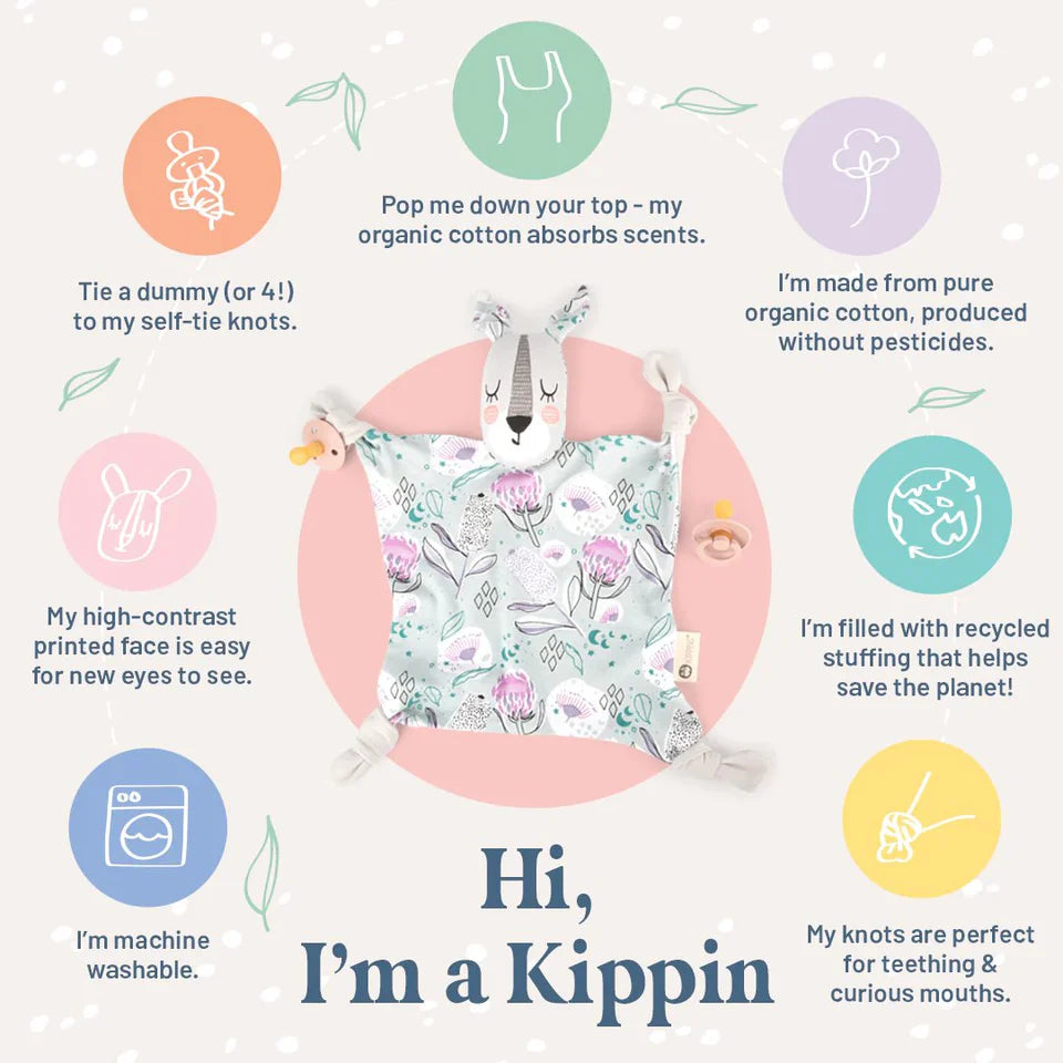 KIPPINS ORGANIC COTTON BABY COMFORTER | BANJO