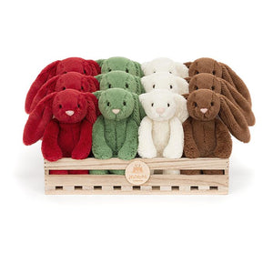 Jellycat Bashful Bunny Small - Cranberry