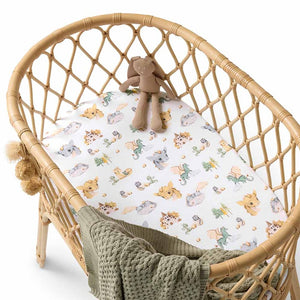 snuggle hunny bassinet sheet - angus and dudley