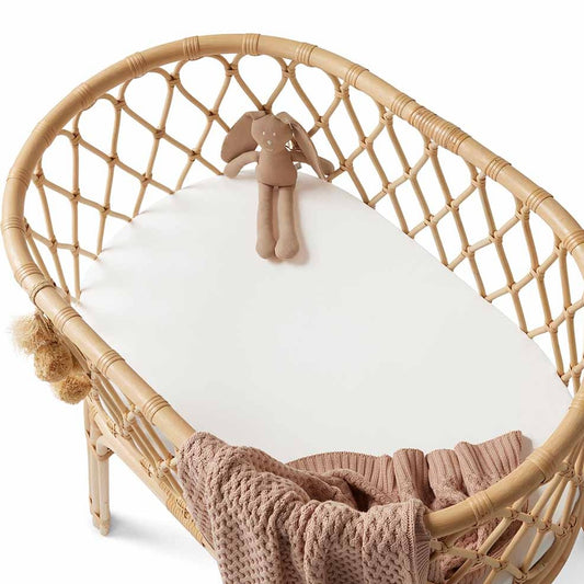 bassinet sheet - angus and dudley