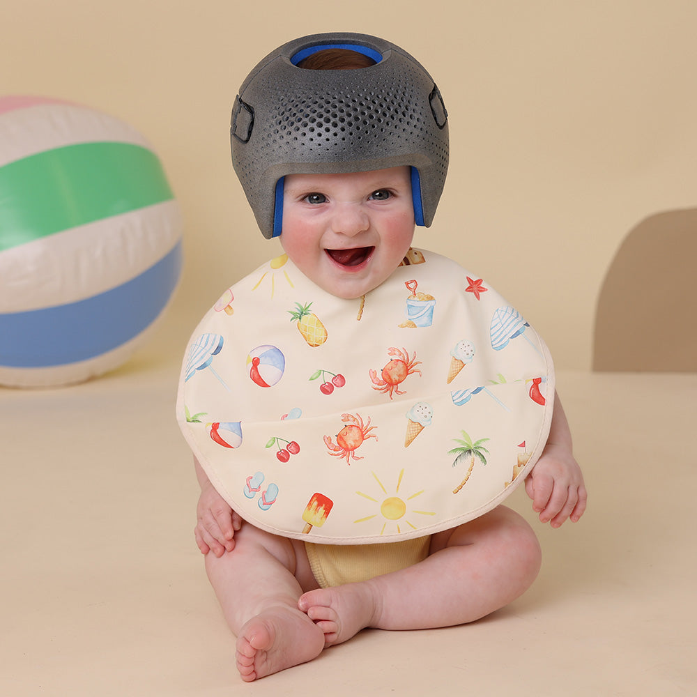 Snuggle Baby Bib - Beach Fun