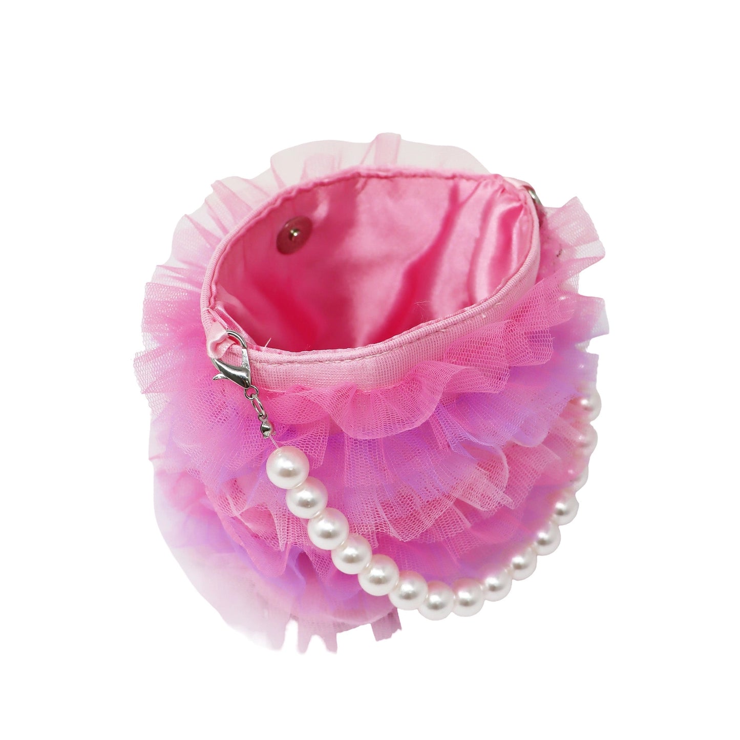 PINK POPPY | RUFFLE HANDBAG | PINK FAIRY