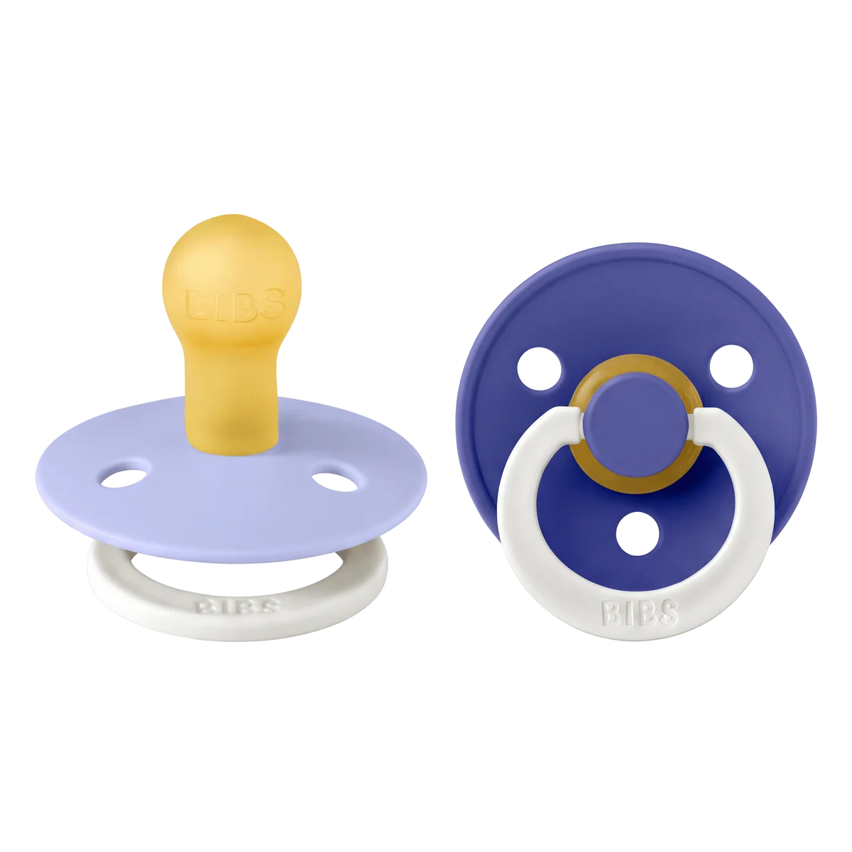 Bibs Colour Dummies (Night Glow) - Hush/Grape - (2 pack)