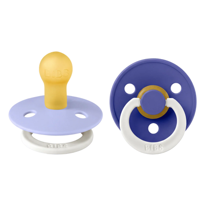 Bibs Colour Dummies (Night Glow) - Hush/Grape - (2 pack)