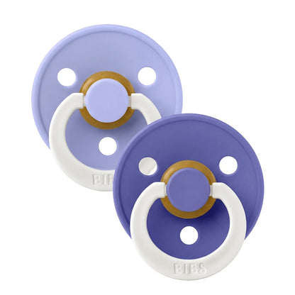 Bibs Colour Dummies (Night Glow) - Hush/Grape - (2 pack)