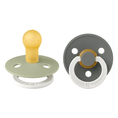 Bibs Colour Dummies (Night Glow) - Sage/Pine - (2 pack)