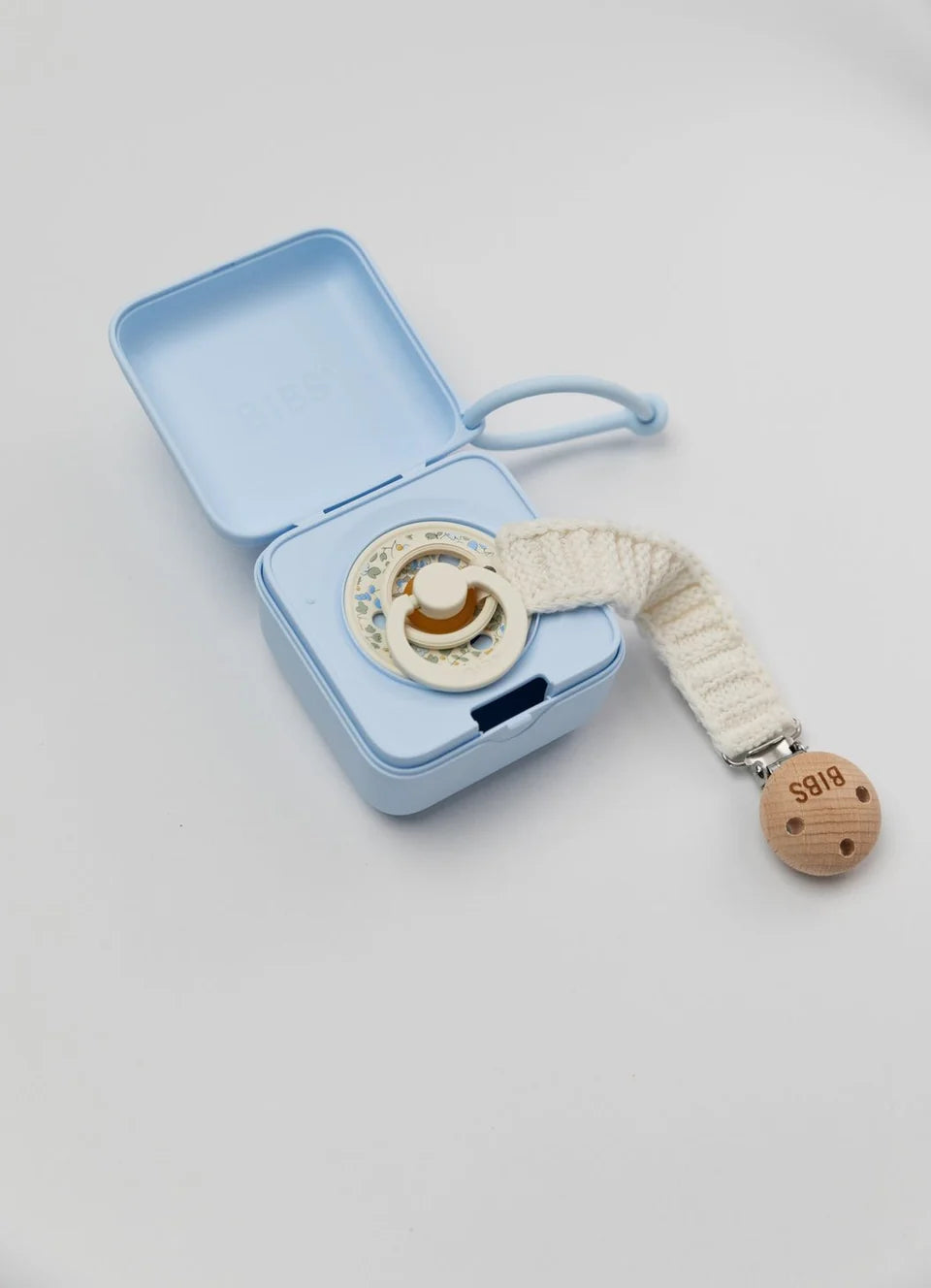 BIBS | PACIFIER BOX | BABY BLUE