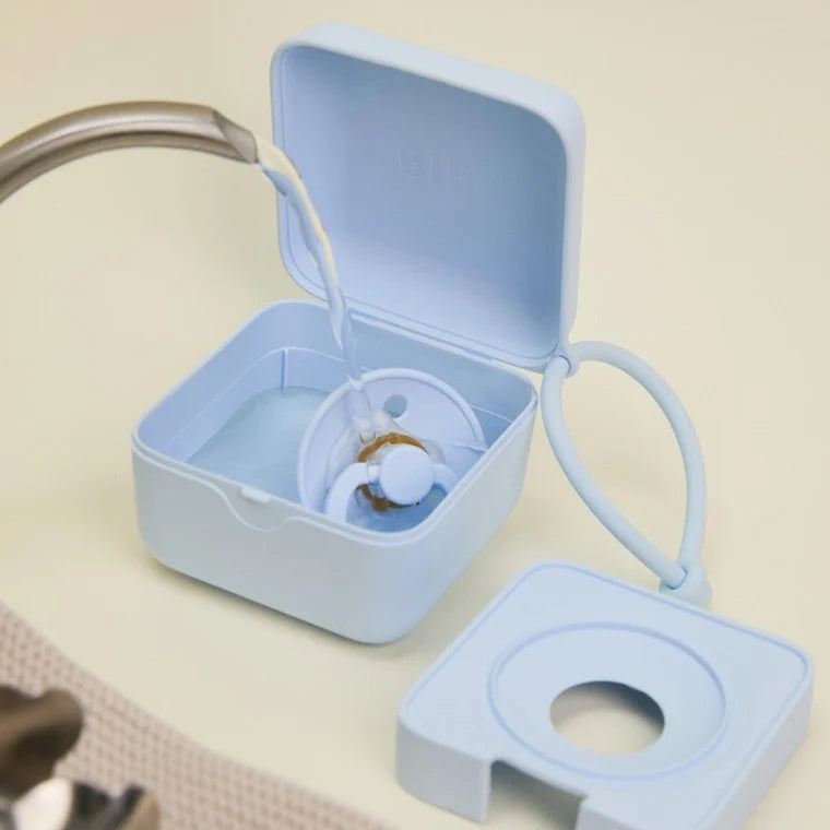 BIBS | PACIFIER BOX | BABY BLUE