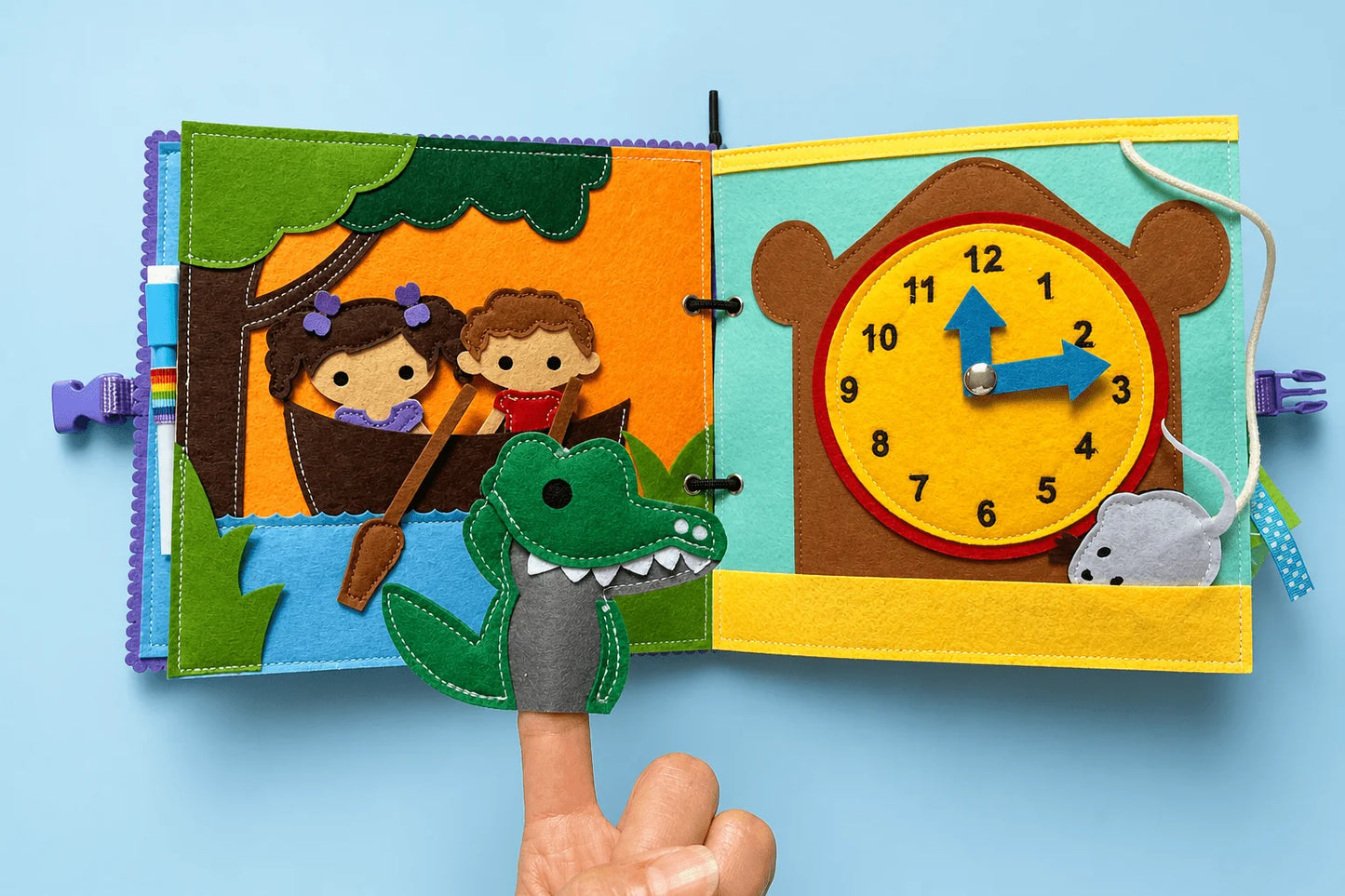 WONDERTIVITY | BUSY BOOK NURSERY RHYME | BINGO