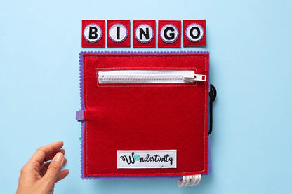WONDERTIVITY | BUSY BOOK NURSERY RHYME | BINGO