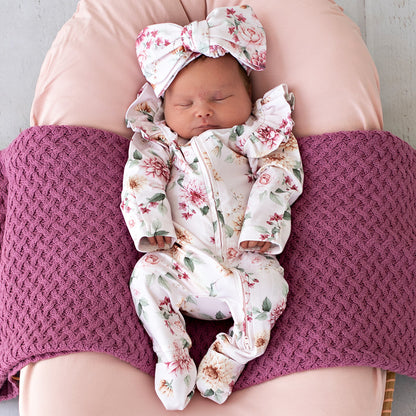 Snuggle Hunny Snugglesuit Convertible Romper | Birds and Blooms