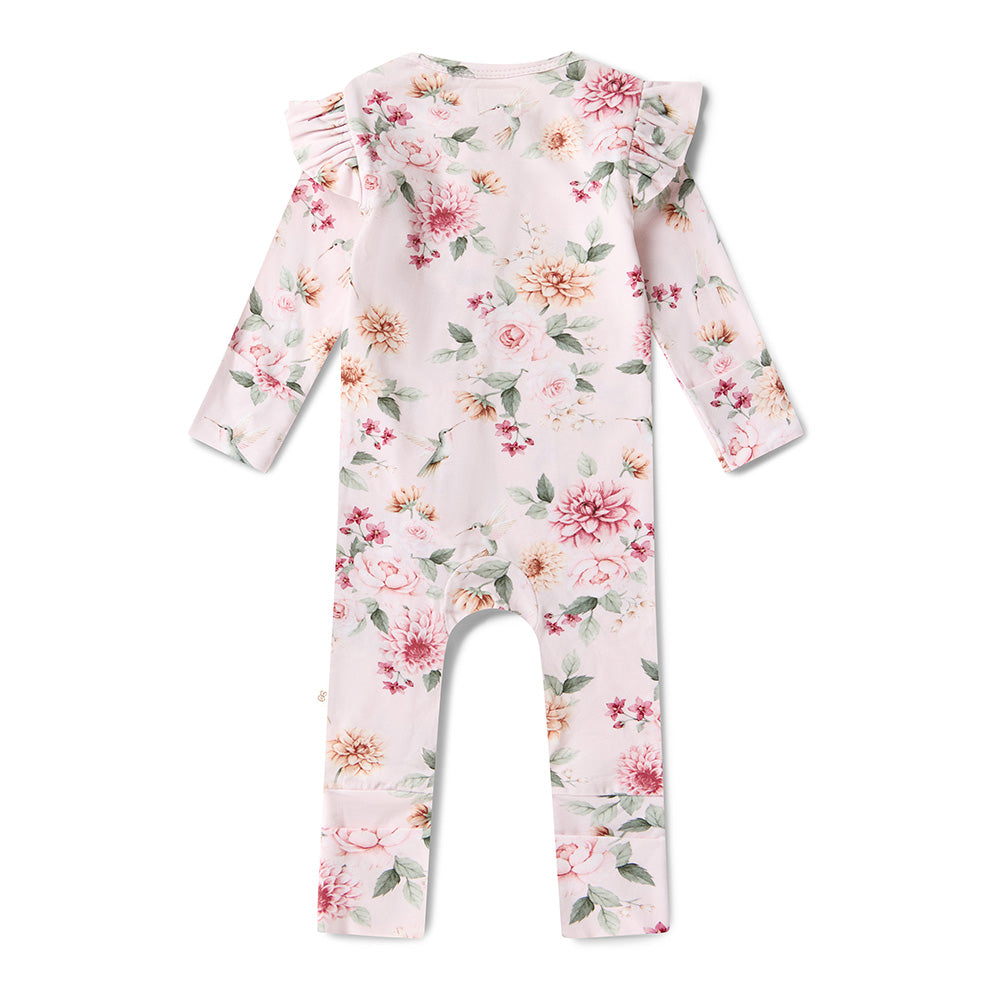 Snuggle Hunny Snugglesuit Convertible Romper | Birds and Blooms