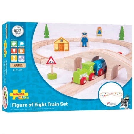 Bigjigs Figure of Eight Train Set