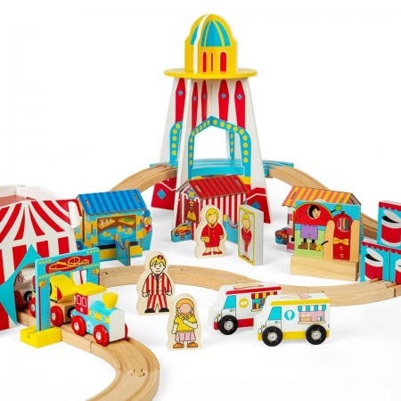 Bigjigs Funfair Train Set