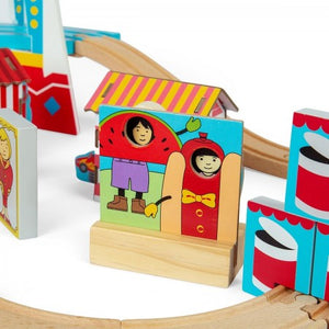 Bigjigs Funfair Train Set