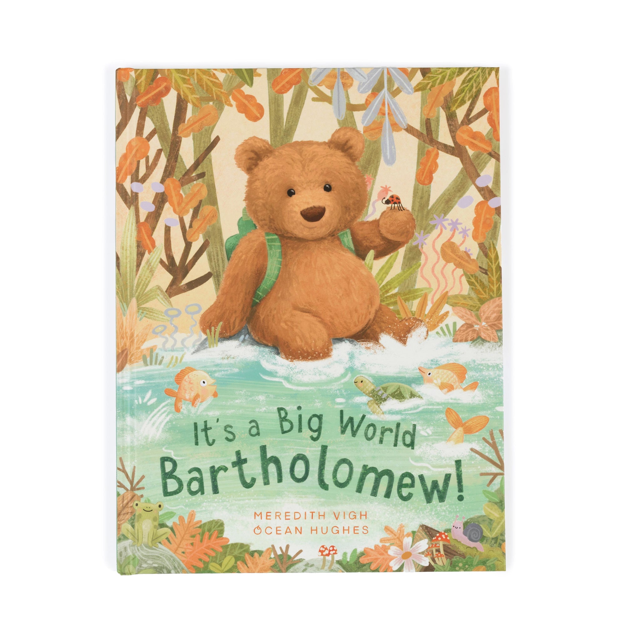 Jellycat Kids Board Book - It's a Big World Bartholomew