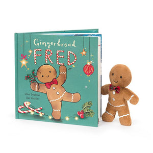 Jellycat Kids Board Book - Gingerbread Fred