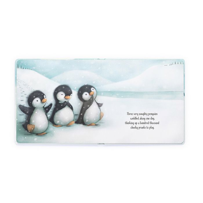 Jellycat Kids Board Book - The Naughty Penguin