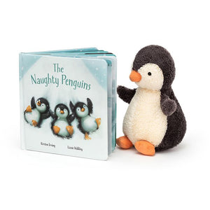 Jellycat Kids Board Book - The Naughty Penguin