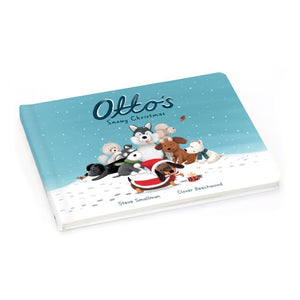 Jellycat Kids Board Book - Otto's Snowy Christmas