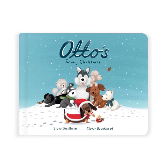 Jellycat Kids Board Book - Otto's Snowy Christmas