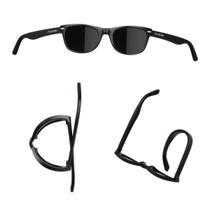 Flexi Sunnies Baby Sunglasses - Matte Black (2-6Y)