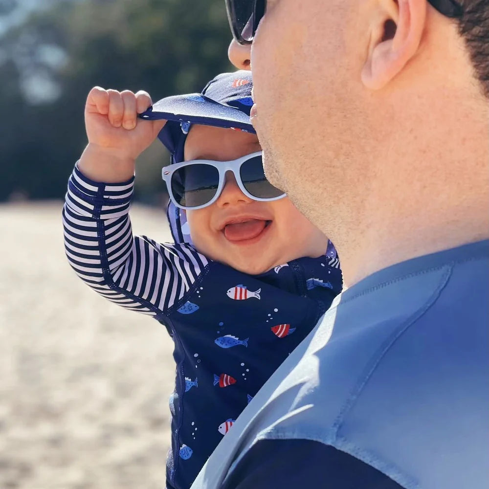 FLEXI SUNNIES | BABY SUNGLASSES | BLUE (0-2Y)