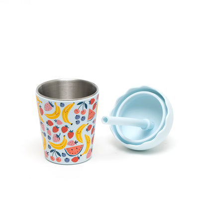 CHINO CLUB MINI SMOOTHIE CUP WITH STRAW | BLUE FRUITS