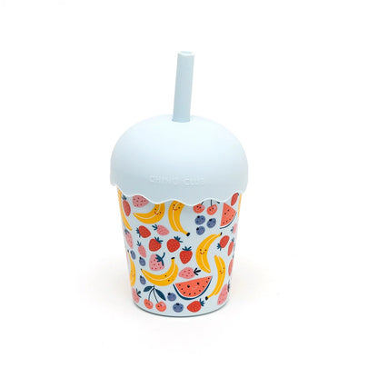 CHINO CLUB MINI SMOOTHIE CUP WITH STRAW | BLUE FRUITS