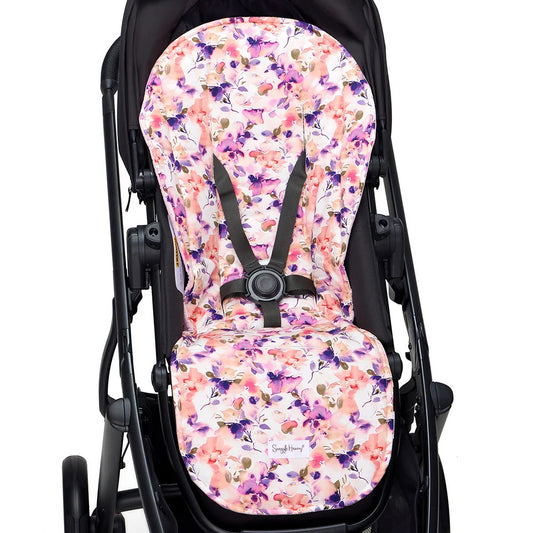 SNUGGLE HUNNY | UNIVERSAL REVERSIBLE PRAM LINER | BLUSHING BEAUTY