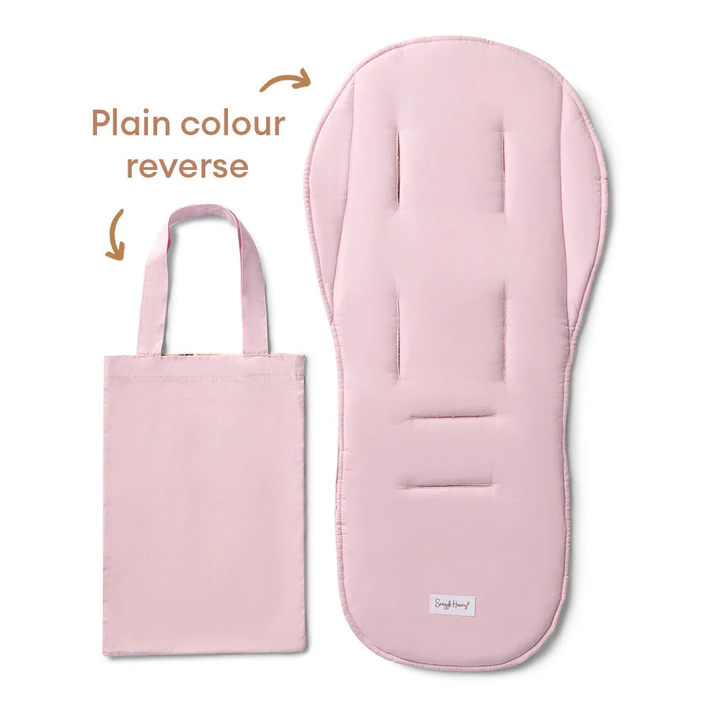 SNUGGLE HUNNY | UNIVERSAL REVERSIBLE PRAM LINER | BLUSHING BEAUTY