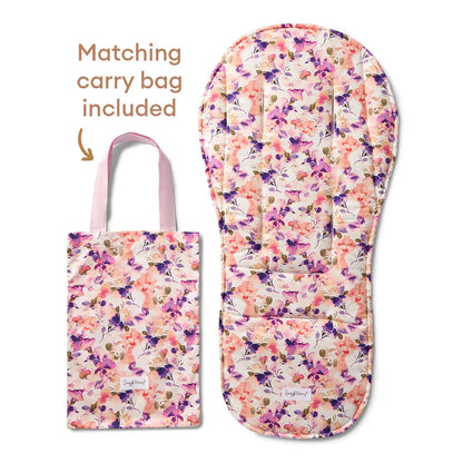 SNUGGLE HUNNY | UNIVERSAL REVERSIBLE PRAM LINER | BLUSHING BEAUTY