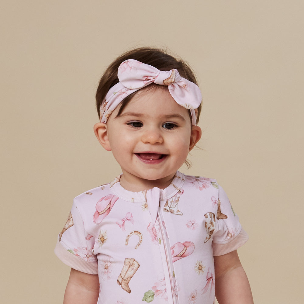 SNUGGLE HUNNY | TOPKNOT HEADBAND | BOOTS AND BOWS