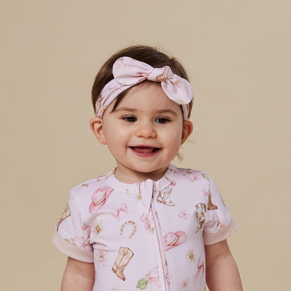 SNUGGLE HUNNY | TOPKNOT HEADBAND | BOOTS AND BOWS