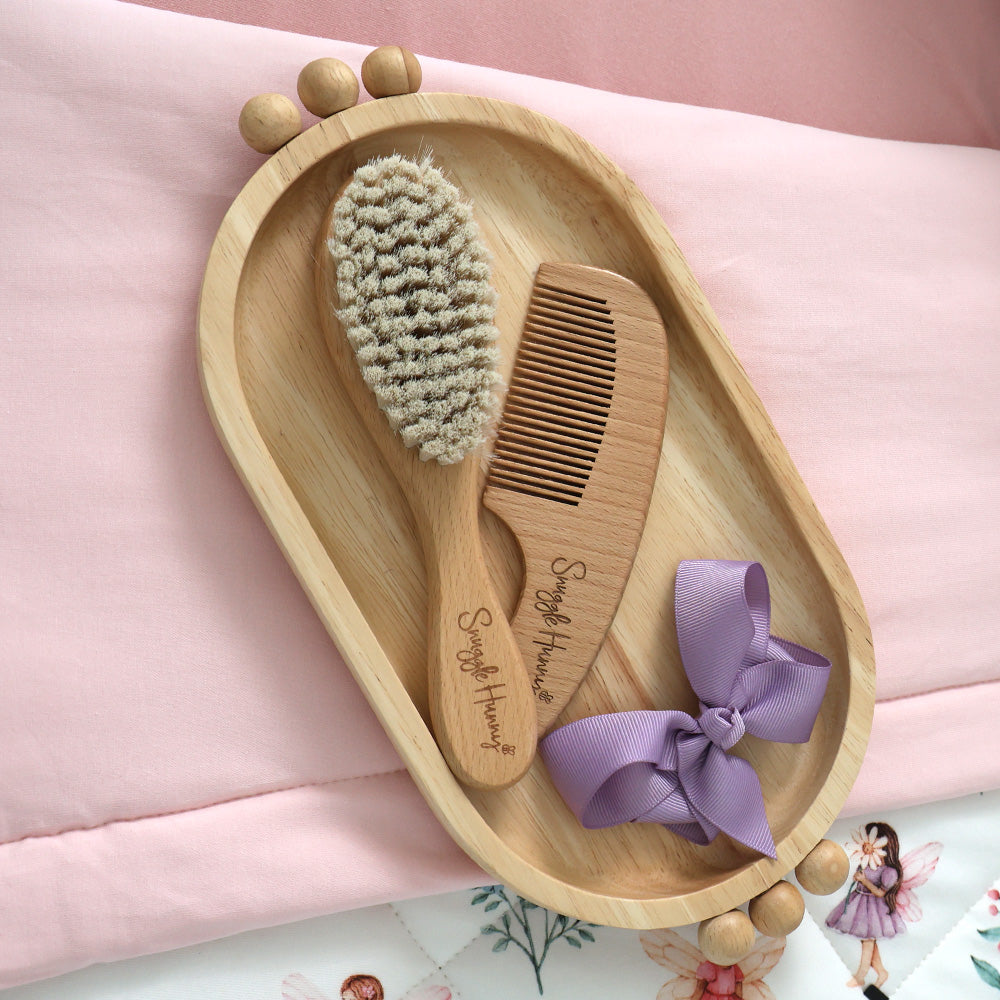 SNUGGLE HUNNY | BABY BRUSH AND COMB SET
