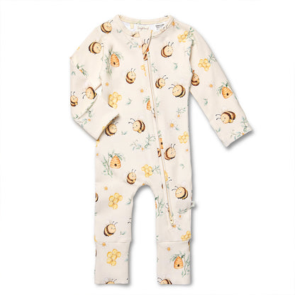 SNUGGLE HUNNY | CONVERTIBLE ROMPER | BUMBLEBEES