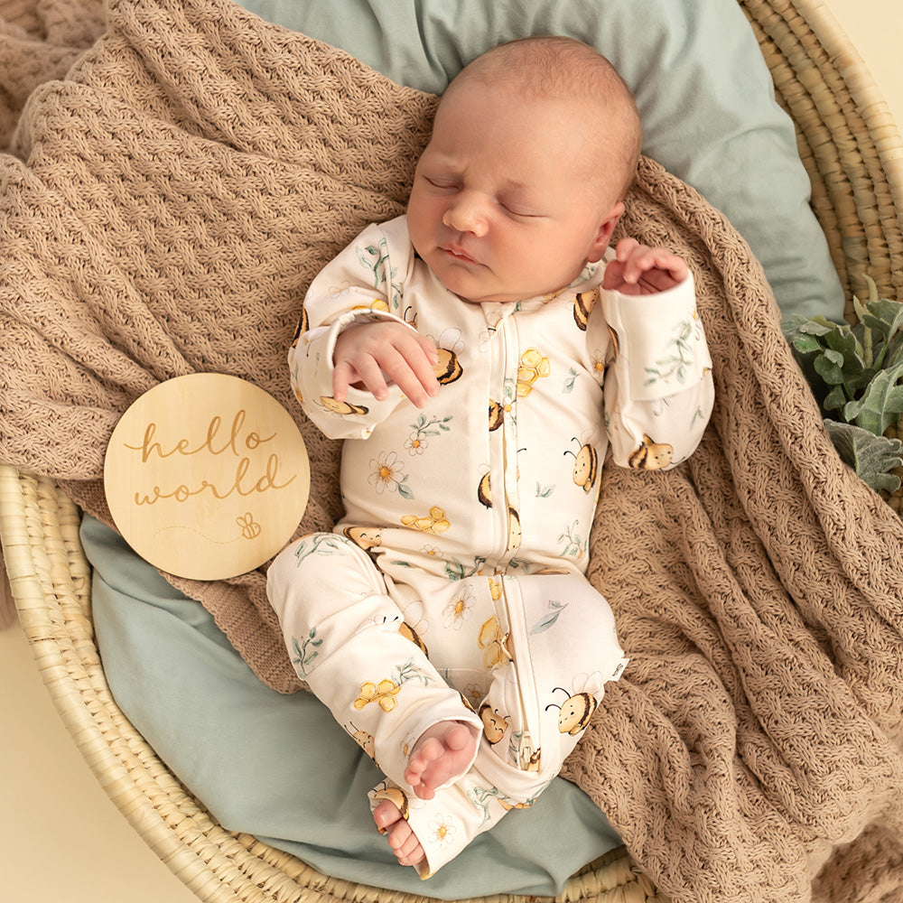 SNUGGLE HUNNY | CONVERTIBLE ROMPER | BUMBLEBEES