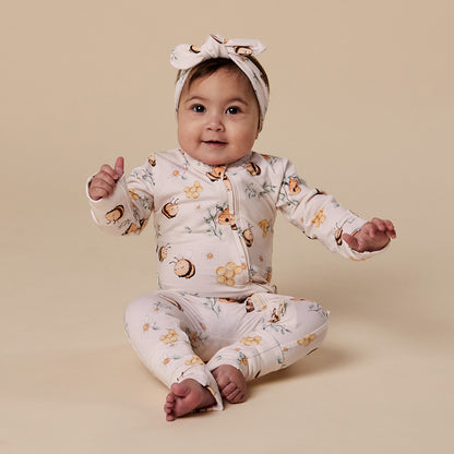 SNUGGLE HUNNY | CONVERTIBLE ROMPER | BUMBLEBEES