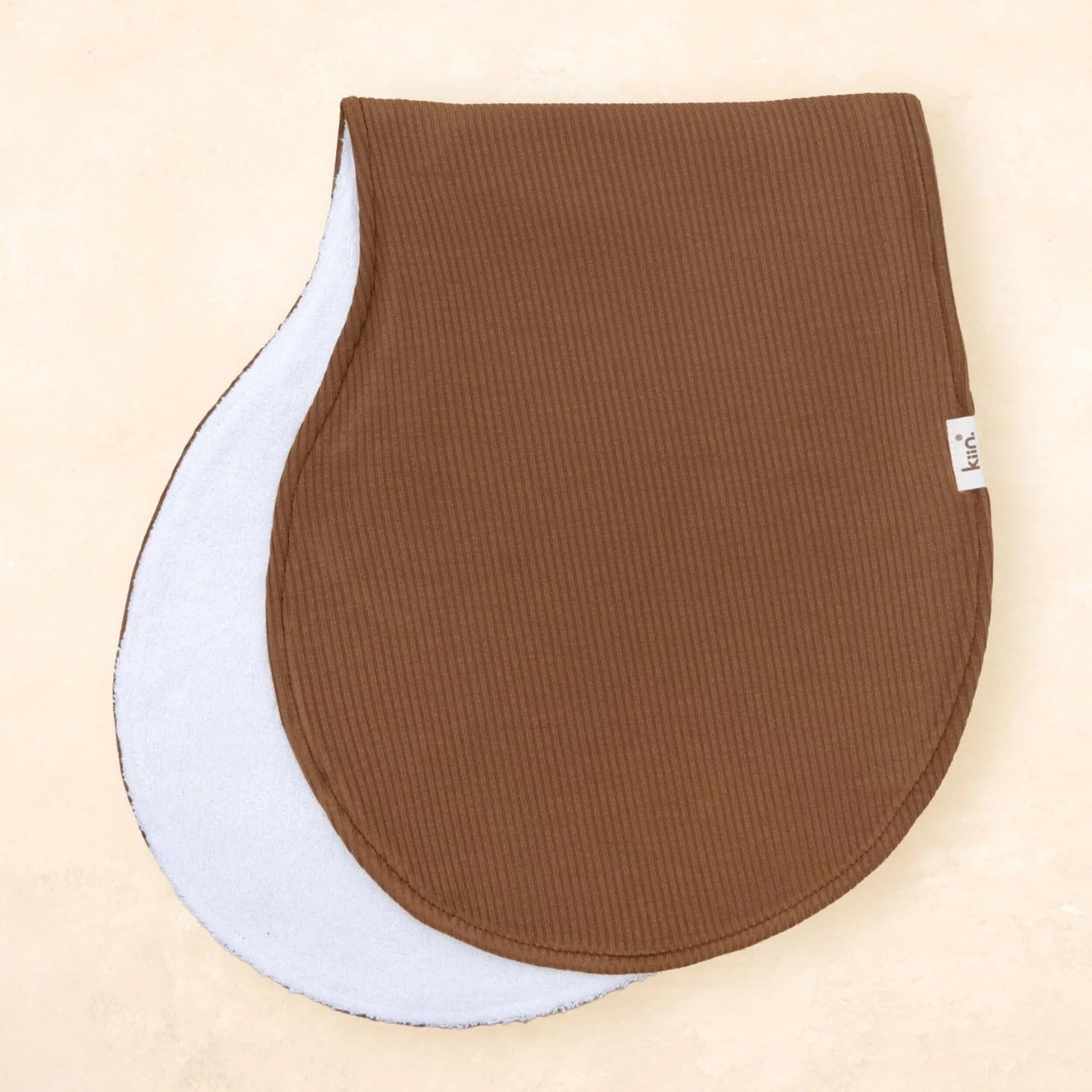 KIIN BURP CLOTH | CHOCOLATE