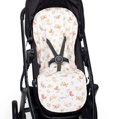 SNUGGLE HUNNY UNIVERSAL REVERSIBLE PRAM LINER | BUTTERFLY