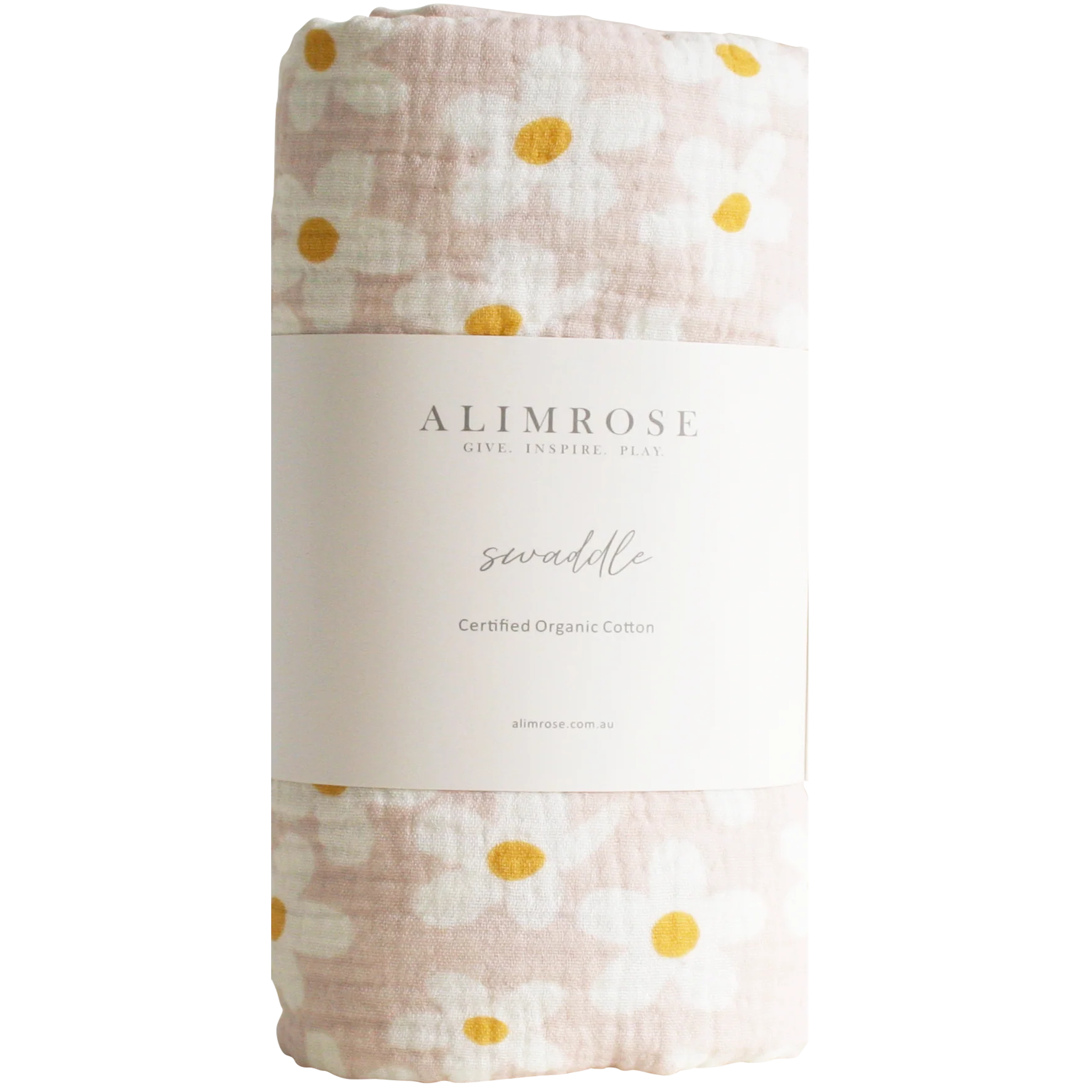 Alimrose Muslin Swaddle - Large Daisies